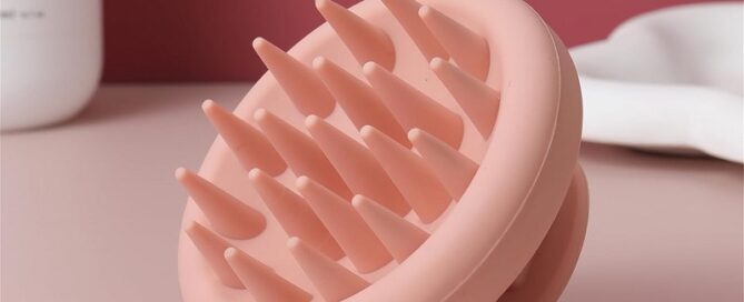 Silicone Scalp Massager Shampoo Brush Silicone Hair Scrubber Massager For Hair Growth and Scalp Care