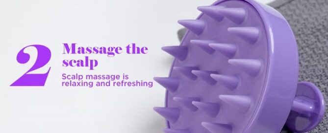 Silicone Shower Foot Scrubber Shower Body Scrubber and Hair Scalp Massager Personal Shower Cleaning Kit