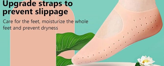Silicone Soft Aloe Socks Anti Slip Moisturizing Socks Foot Care Protector Tool for Repairing Cracked Heel
