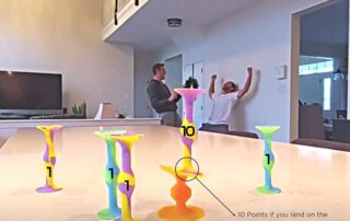 Silicone Suction Cup Throwing Game Silicone Boomerang Silicone Suction Rod