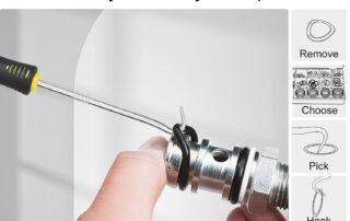 Silicone Washers O Ring Silicone Shower Head Washers Screen Filter Faucet Pressure Washer for Sealing Repair