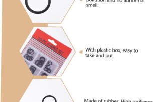 Silicone Washers O Ring Silicone Shower Head Washers Screen Filter Faucet Pressure Washer for Sealing Repair