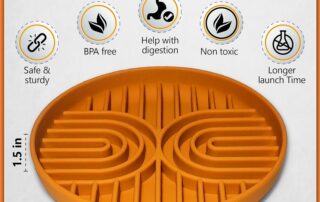 Slow Feeder Dog Bowls Non-Slip Silicone Lick Mat For Dogs Silicon Profile Tool