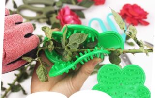 Stab Clip Silicone Garden Stripper Thorn Leaf Stripping Tool Rubber Flower Thorn Remover