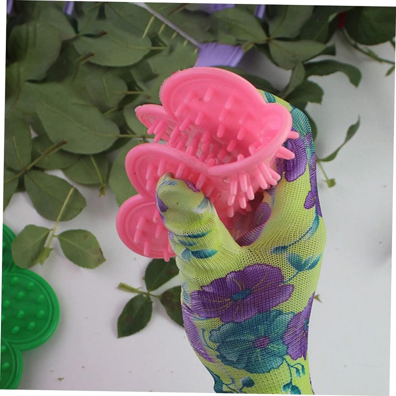 Stab Clip Silicone Garden Stripper Thorn Leaf Stripping Tool Rubber Flower Thorn Remover