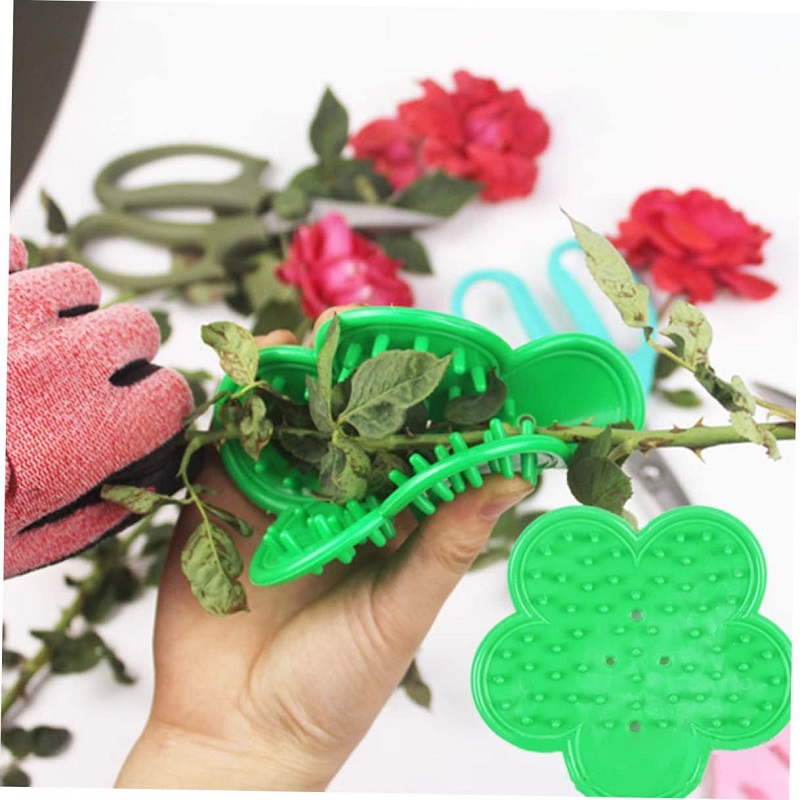 Stab Clip Silicone Garden Stripper Thorn Leaf Stripping Tool Rubber Flower Thorn Remover