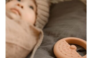 Stacks of Circles Soft Teething Toy Educational Learning Baby Toy Stacking Ring Toys for Babies