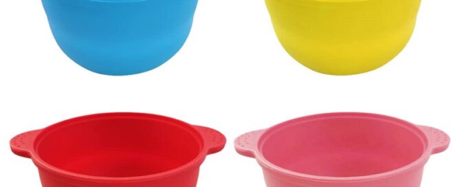 Wax Melting Bowl Silicone Containers Hair Removal Warmer Pot Rubber Hair Removal Wax Bowl