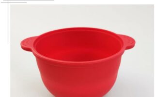 Wax Melting Bowl Silicone Containers Hair Removal Warmer Pot Rubber Hair Removal Wax Bowl