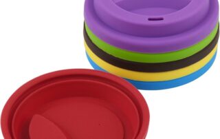 Anti-Dust Spill Proof Soft Silicone Coffee Mug Lids Cover Cup Lid Cover