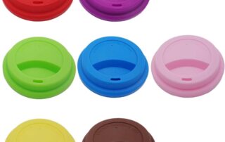 Anti-Dust Spill Proof Soft Silicone Coffee Mug Lids Cover Cup Lid Cover