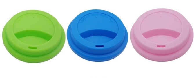 Anti-Dust Spill Proof Soft Silicone Coffee Mug Lids Cover Cup Lid Cover