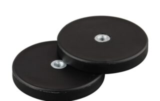 Anti-scratch Rubber Holder With M4 Female Thread Super Strong High Friction Magnet Silicone Mounting