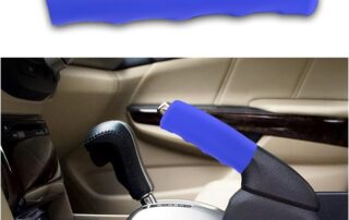 Car Handbrake Cover Silicone Anti-Slip Hand Brake Sleeve Wave Shaped Handbrake Grip Cover