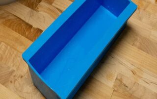 Drywall Mud Rubber Bowl Flexible Drywall Mud Pan Soft Silicone Squeeze Grip