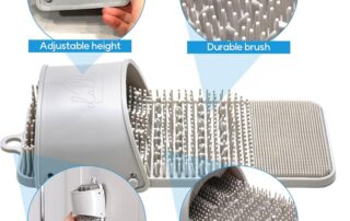 Feet Cleaner Washer Brush for Shower Floor Spas Massage Slipper for Exfoliating Cleaning Foot