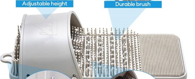 Feet Cleaner Washer Brush for Shower Floor Spas Massage Slipper for Exfoliating Cleaning Foot