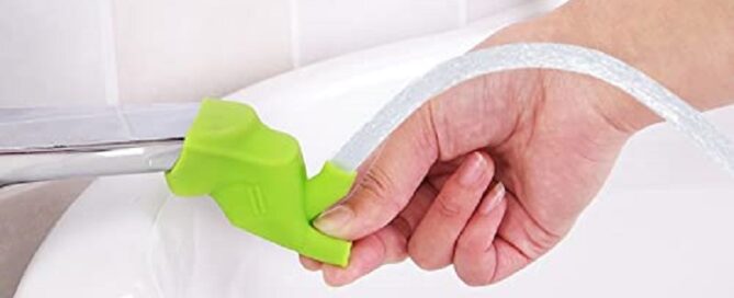Kitchen Sink Faucet Silicone Extender Rubber Elastic Nozzle Guide Silicone Water Saving Tap Extension