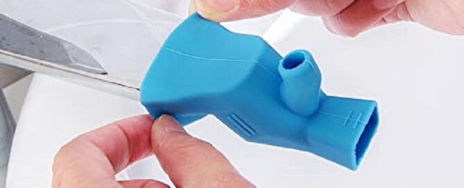 Kitchen Sink Faucet Silicone Extender Rubber Elastic Nozzle Guide Silicone Water Saving Tap Extension