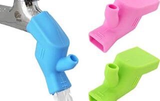 Kitchen Sink Faucet Silicone Extender Rubber Elastic Nozzle Guide Silicone Water Saving Tap Extension