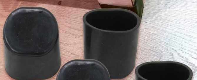 Miter Rubber Foot Replacement Chair Leg Silicone Feet Rubber Base Leg Feet