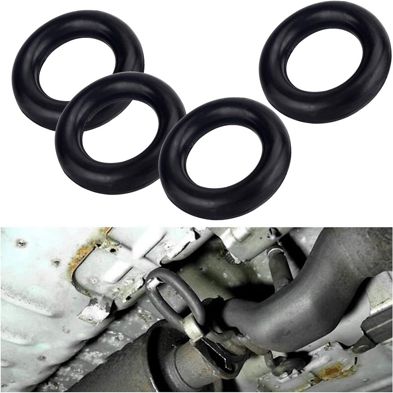 O-Ring Car Exhaust Rubber Hanger Insulator Bracket Bushing NBR Washer Gasket Sealing