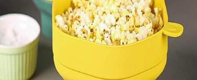 Popcorn Silicone Maker Silicone Microwave Popcorn Popper Silicone Collapsible Bowl
