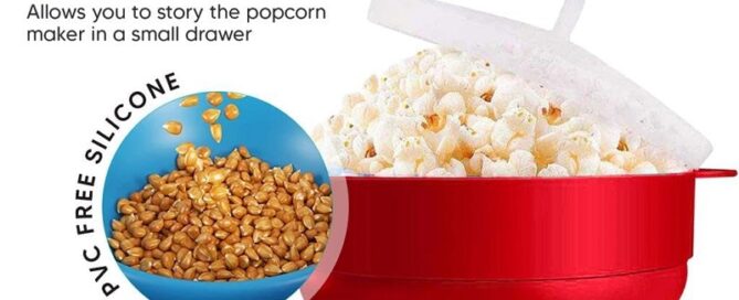 Popcorn Silicone Maker Silicone Microwave Popcorn Popper Silicone Collapsible Bowl