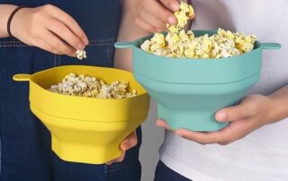 Popcorn Silicone Maker Silicone Microwave Popcorn Popper Silicone Collapsible Bowl