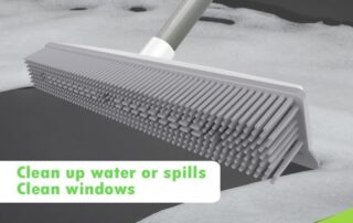 Rubber Paddle Broom Rubber Broom for Carpet Pet Hair Remover Silicone Broom For Floor Cleaning