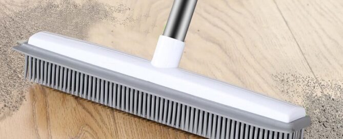 Rubber Paddle Broom Rubber Broom for Carpet Pet Hair Remover Silicone Broom For Floor Cleaning