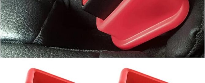 Seat Belt Buckle Holder Silicone Seat Belt Buckle Booster Buckling Belt Buckle Holder