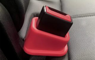 Seat Belt Buckle Holder Silicone Seat Belt Buckle Booster Buckling Belt Buckle Holder