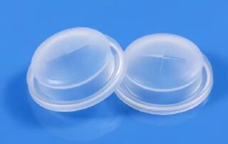 Silicone Cross Slit Valve Liquid Injection Molding Silicone Water Dispenser Valve for Bottle Cap