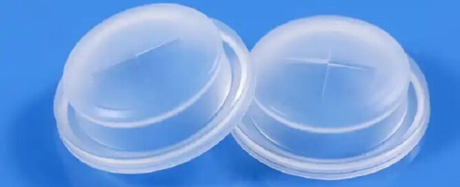 Silicone Cross Slit Valve Liquid Injection Molding Silicone Water Dispenser Valve for Bottle Cap