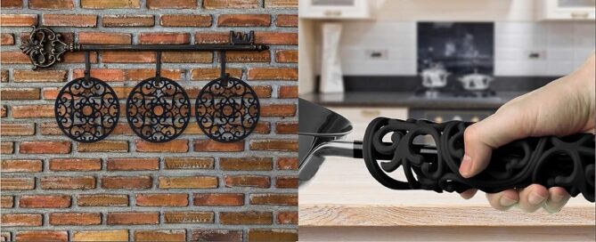 Silicone Doming Mat Heart with Flower Pattern Trivet Mat Heat Resistant Hot Plate Holder