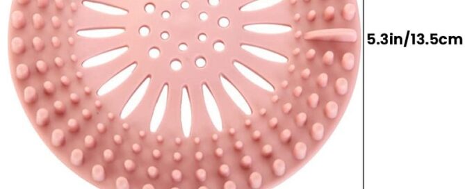 Silicone Hair Catcher Silicone Hair Stopper Shower Drain Covers with Suction Cups