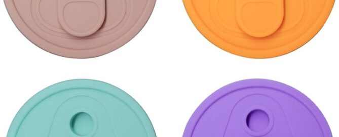 Silicone Lids for Glass Cups 70mm Silicone Lids for Beer Can Cups Canning Lids