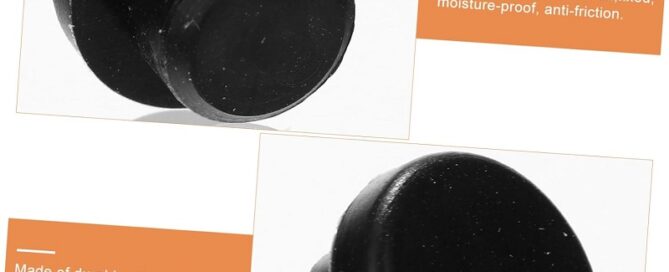 Silicone Stopper Screw Hole Plug Cap Bung Pipe Plug Wood Plug Cap Finishing Plug Tube End