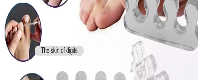 Silicone Toe Separators for Nail Polish Silicone Separator Dividers Spacers for Toes Nail Polish