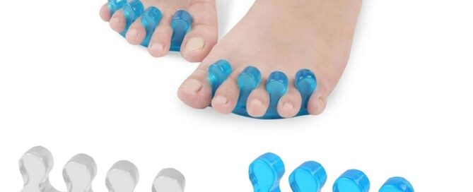 Silicone Toe Separators for Nail Polish Silicone Separator Dividers Spacers for Toes Nail Polish