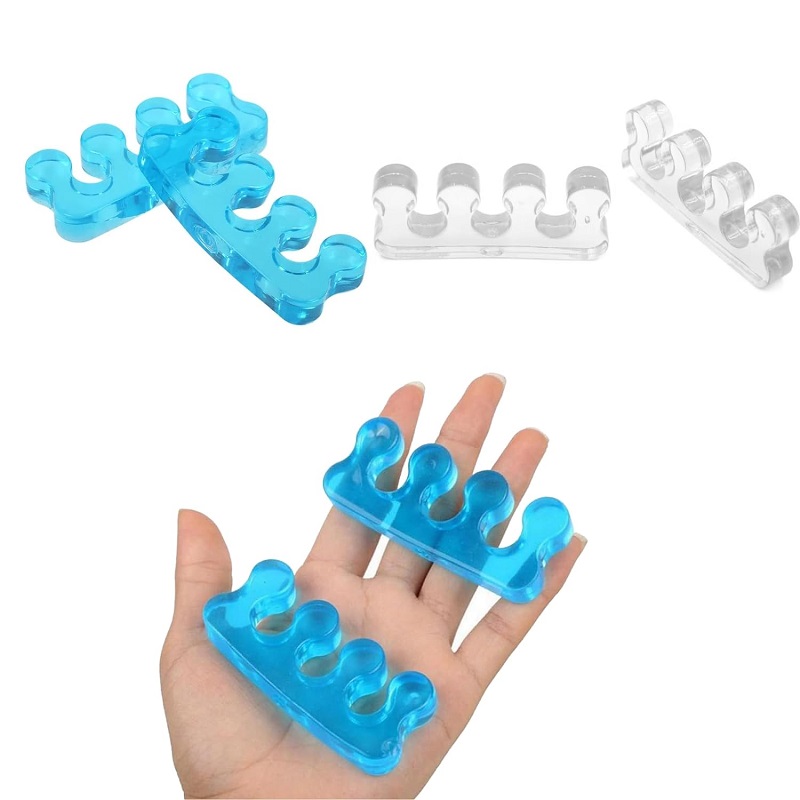 Silicone Toe Separators for Nail Polish Silicone Separator Dividers Spacers for Toes Nail Polish