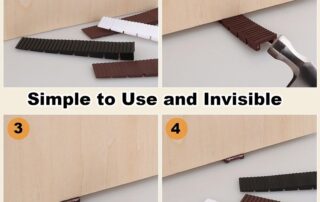 Silicone Wedges Shims Leveling Shims 4-inch Heavy Duty Composite Shims Rubber Wedges Furniture Levelers