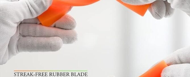 Silicone Window Shower Squeegee Auto Water Wiper All-Purpose Cleaning Squeegee for Car Windshield
