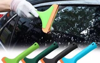 Silicone Window Shower Squeegee Auto Water Wiper All-Purpose Cleaning Squeegee for Car Windshield