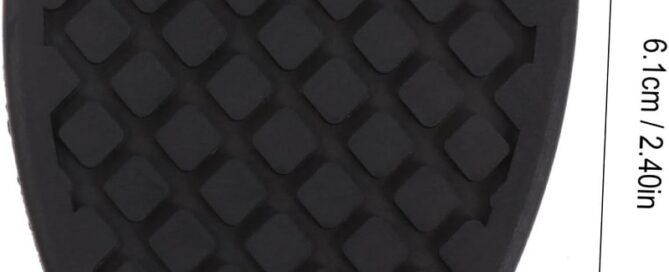 Brake clutch pedal Rubber pad Car brake pedal Silicone cover Clutch rubber pad