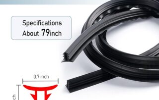 Car Dashboard Seal Strip Tool Station Door Rubber Seal Universal Waterproof Draft Seal Strip