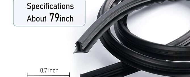 Car Dashboard Seal Strip Tool Station Door Rubber Seal Universal Waterproof Draft Seal Strip