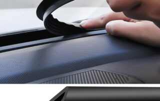 Car Dashboard Seal Strip Tool Station Door Rubber Seal Universal Waterproof Draft Seal Strip