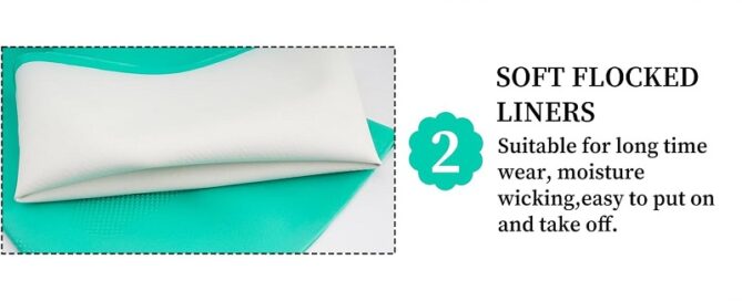 Chemical Resistant Gloves Waterproof Long Rubber Gloves Heavy Duty Tool Station Rubber Gloves